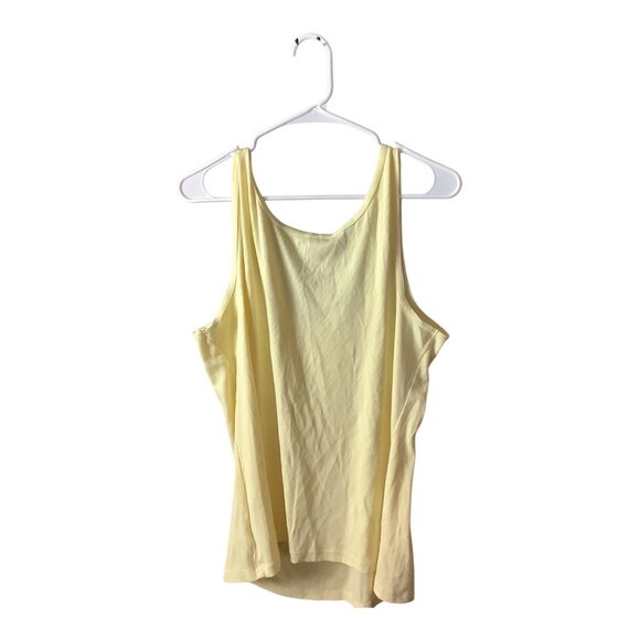 4 Pcs Old Navy Womens Size 3X Tank Tops Yellow White Black Neon Green - Picture 13 of 13
